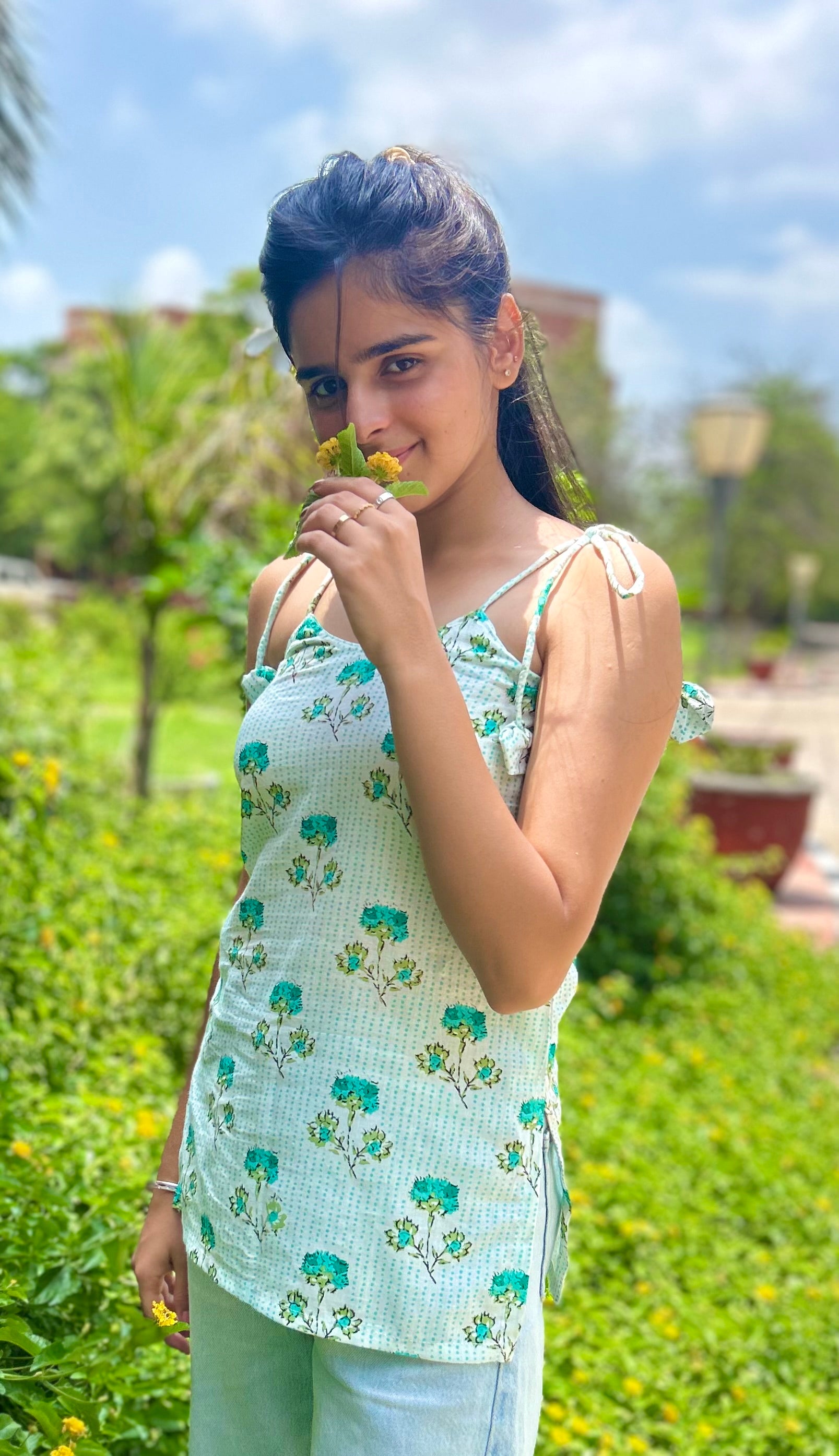 Summer Bloom" Kurti