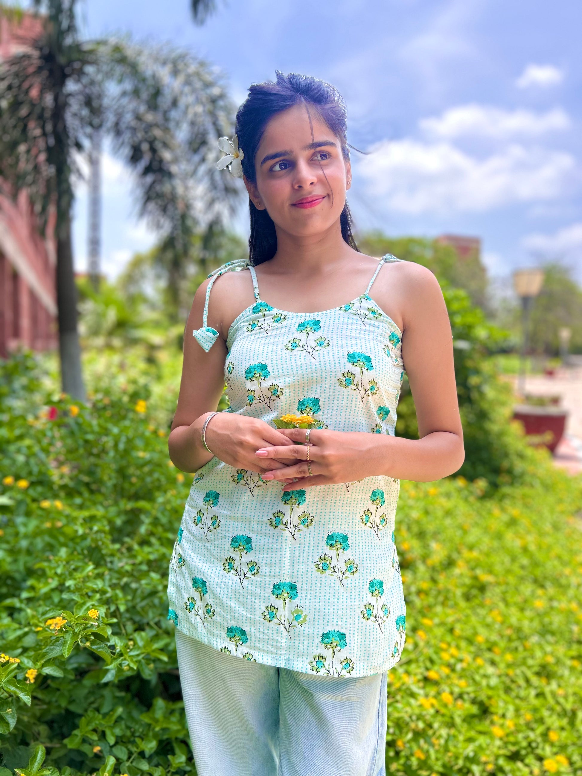 Summer Bloom" Kurti