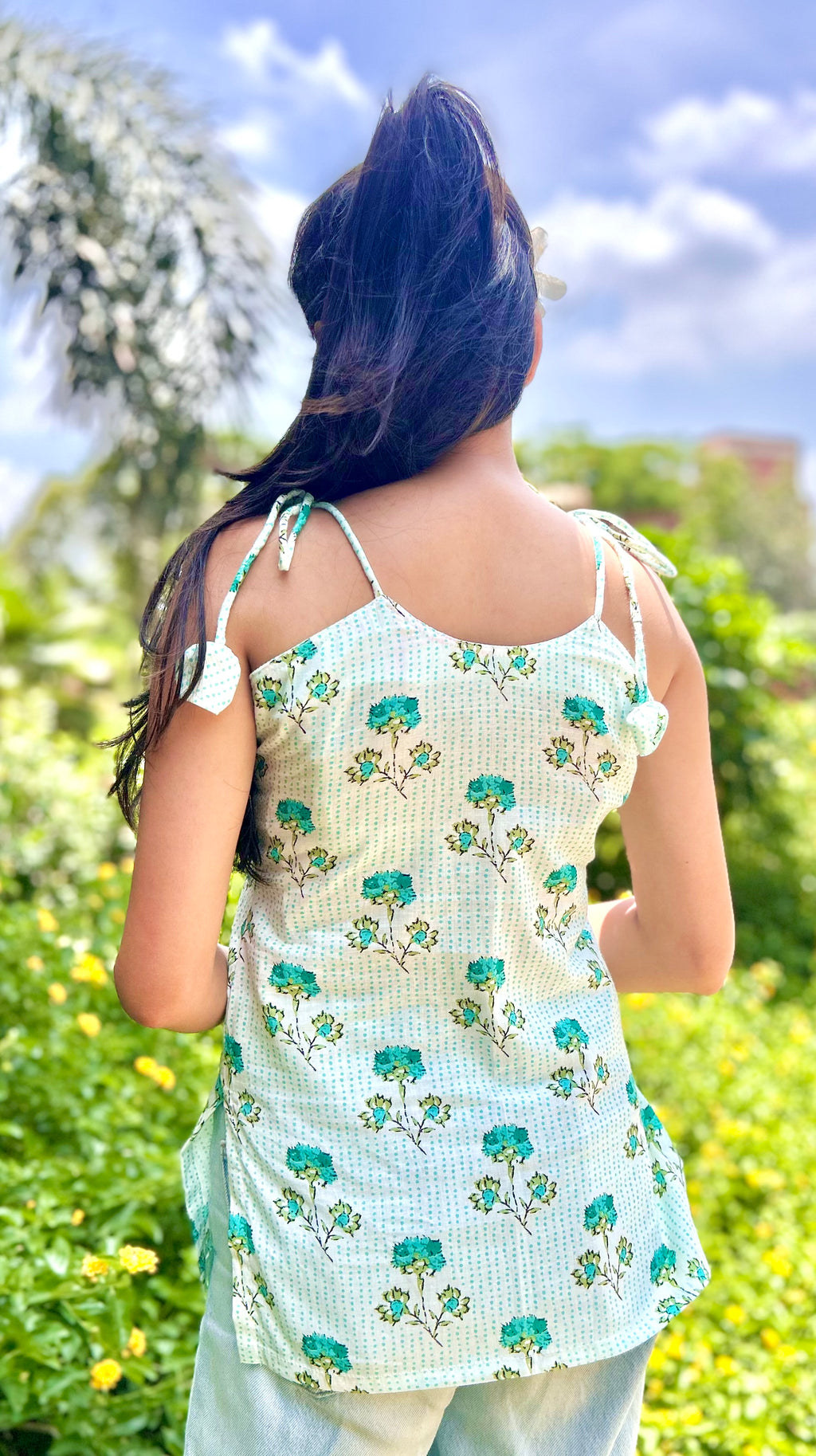 Summer Bloom" Kurti