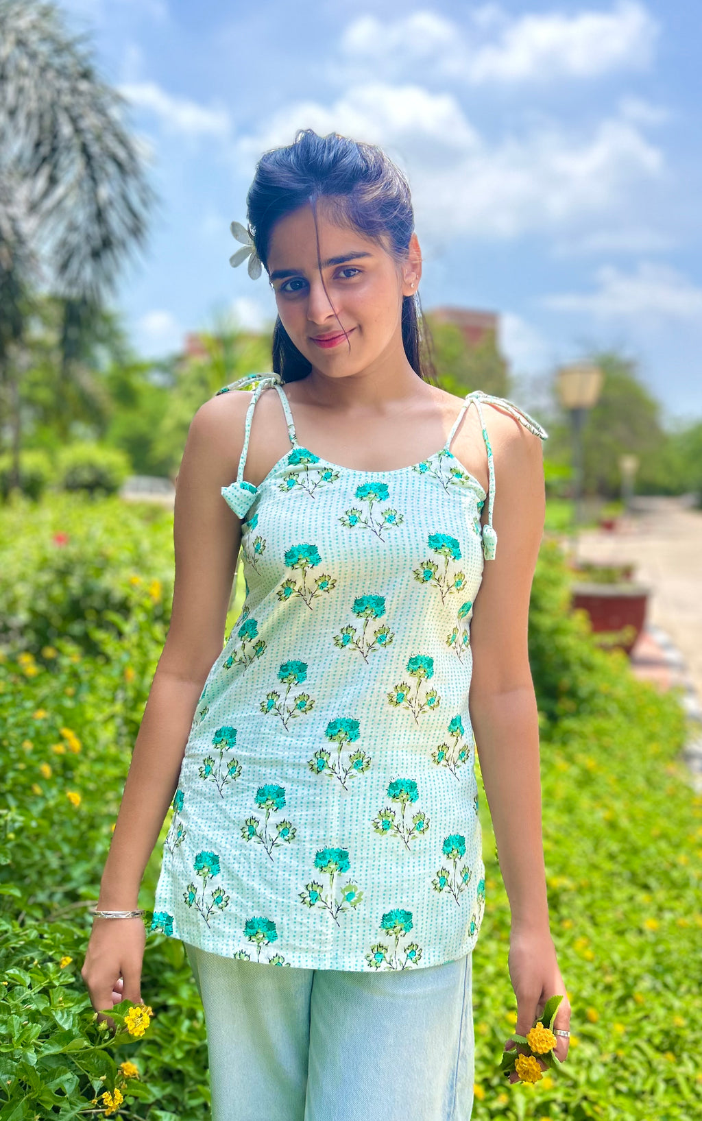 Summer Bloom" Kurti
